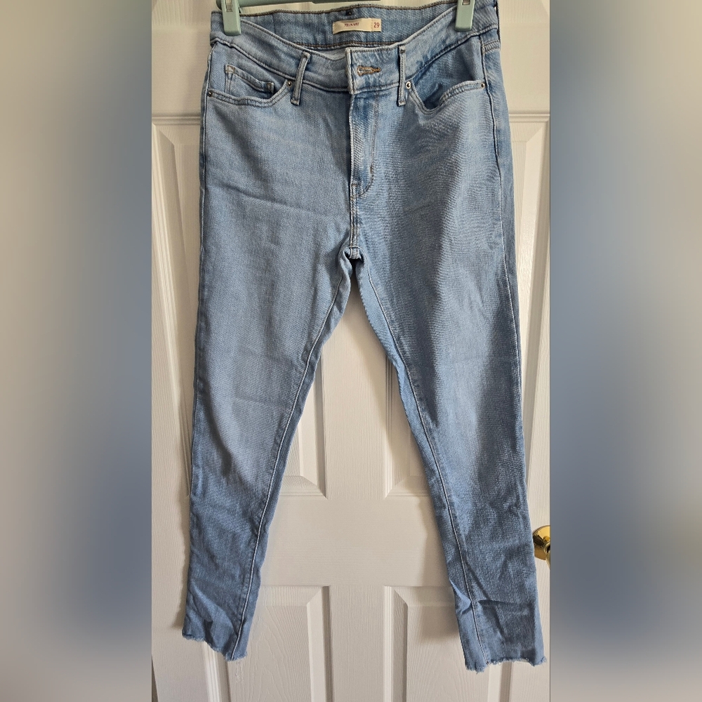 Levi's 711 Skinny Light Blue Women's Jeans